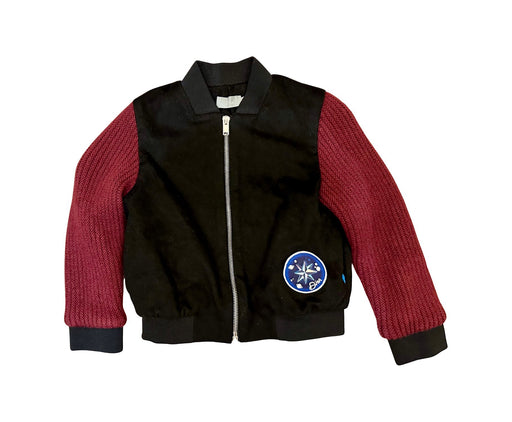 A Black Lightweight Jackets from Dior in size 4T for boy. (Front View)