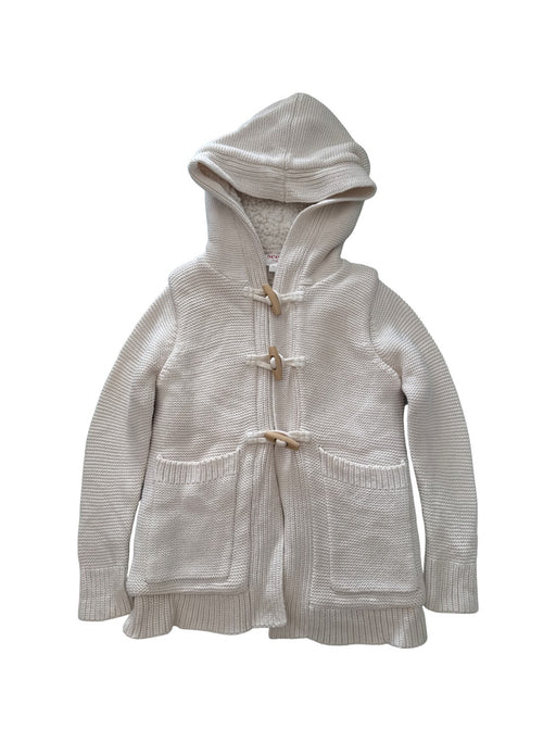 A Beige Cardigans from Seed in size 2T for girl. (Front View)