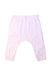 A White Casual Pants from Petit Bateau in size 3-6M for girl. (Front View)