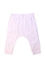 A White Casual Pants from Petit Bateau in size 3-6M for girl. (Front View)