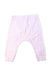 A White Casual Pants from Petit Bateau in size 3-6M for girl. (Back View)