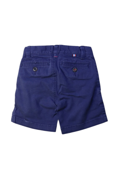A Navy Shorts from Boden in size 3T for boy. (Back View)