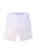 A White Shorts from Petit Bateau in size 3T for boy. (Front View)