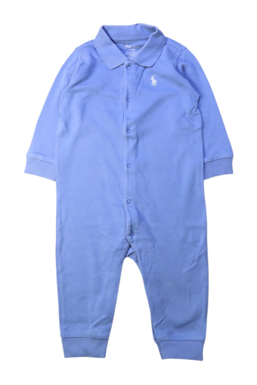 A Blue Onesies from Ralph Lauren in size 6-12M for girl. (Front View)