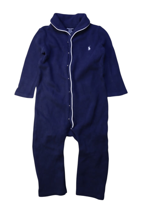 A Navy Onesies from Ralph Lauren in size 6-12M for boy. (Front View)