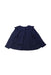 A Navy Long Sleeve Tops from Petit Bateau in size 12-18M for girl. (Back View)