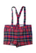 A Multicolour Overall Shorts from Nanos in size 2T for boy. (Front View)