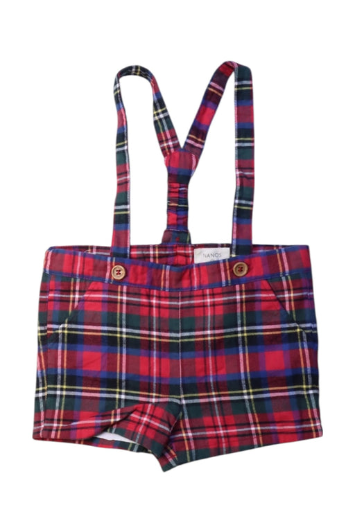 A Multicolour Overall Shorts from Nanos in size 2T for boy. (Front View)
