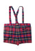 A Multicolour Overall Shorts from Nanos in size 2T for boy. (Back View)