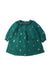 A Green Long Sleeve Dresses from Boden in size 6-12M for girl. (Front View)