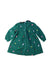 A Green Long Sleeve Dresses from Boden in size 6-12M for girl. (Back View)