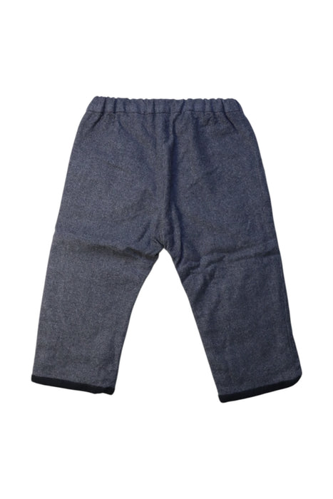 A Grey Casual Pants from Bonpoint in size 12-18M for girl. (Back View)