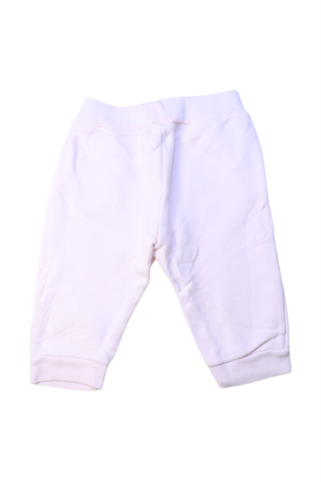 A White Sweatpants from Petit Bateau in size 3-6M for girl. (Back View)