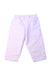 A White Casual Pants from Jacadi in size 12-18M for girl. (Front View)