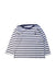 A Navy Long Sleeve T Shirts from Petit Bateau in size 3T for boy. (Front View)