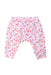 A Pink Casual Pants from Petit Bateau in size 0-3M for girl. (Front View)