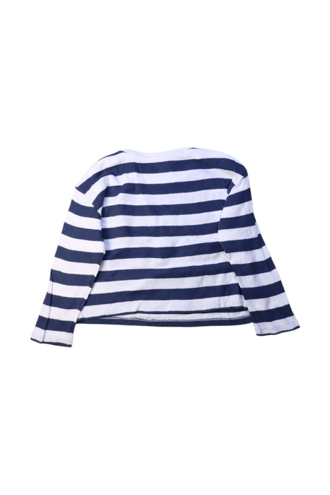 A Blue Long Sleeve T Shirts from Emile et Ida in size 3T for neutral. (Back View)