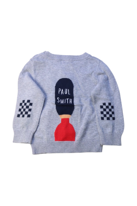 A Grey Knit Sweaters from Paul Smith in size 12-18M for neutral. (Back View)