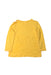 A Yellow Long Sleeve T Shirts from Seed in size 2T for boy. (Back View)