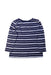 A Navy Long Sleeve T Shirts from Seed in size 3T for boy. (Back View)