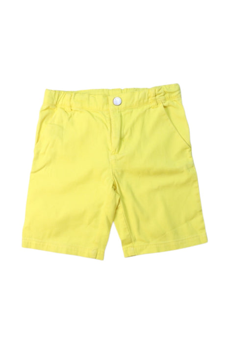 A Yellow Shorts from Jacadi in size 3T for boy. (Front View)