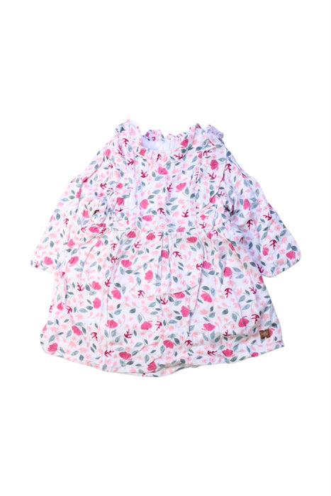 A Multicolour Long Sleeve Dresses from Carrément Beau in size 3-6M for girl. (Front View)