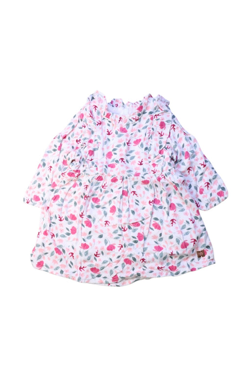 A Multicolour Long Sleeve Dresses from Carrément Beau in size 3-6M for girl. (Front View)