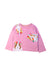 A Pink Long Sleeve Tops from Boden in size 6-12M for girl. (Front View)