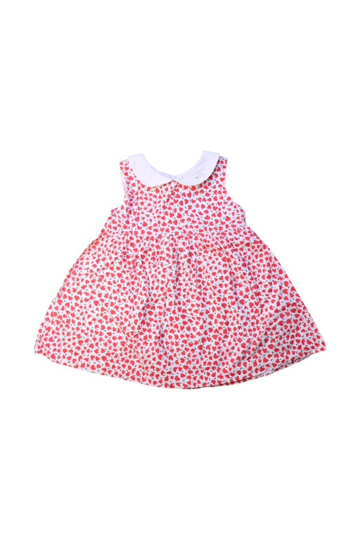 A Pink Sleeveless Dresses from Momonittu in size 12-18M for girl. (Front View)