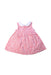 A Pink Sleeveless Dresses from Momonittu in size 12-18M for girl. (Front View)