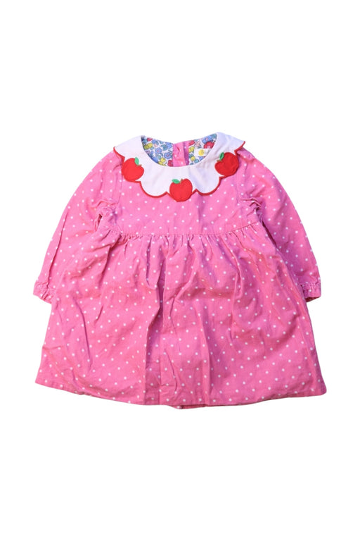 A Pink Long Sleeve Dresses from Boden in size 6-12M for girl. (Front View)
