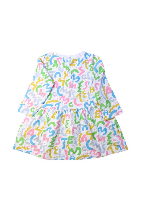 A Multicolour Long Sleeve Dresses from Stella McCartney in size 2T for girl. (Back View)