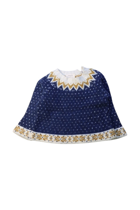 A Multicolour Capes & Ponchos from Nanos in size 12-18M for girl. (Front View)