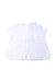 A White Short Sleeve Tops from Nanos in size 2T for girl. (Back View)