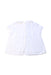 A White Short Sleeve Tops from Nanos in size 2T for girl. (Back View)