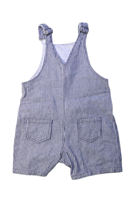 A Blue Overall Shorts from Seed in size 6-12M for boy. (Back View)