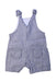 A Blue Overall Shorts from Seed in size 6-12M for boy. (Back View)