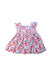A Multicolour Sleeveless Dresses from Jacadi in size 6-12M for girl. (Front View)