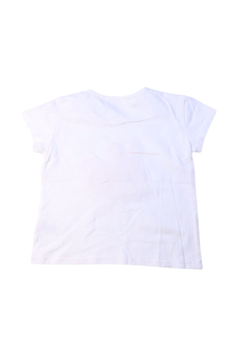 A White Short Sleeve T Shirts from Seed in size 12-18M for girl. (Back View)