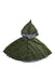 A Green Capes & Ponchos from Petit Bateau in size 2T for boy. (Front View)