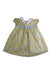A Yellow Short Sleeve Dresses from Lily Rose in size 2T for girl. (Front View)