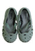 A Green Sandals from Mini Melissa in size 18-24M for girl. (Back View)