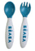 A Blue Utensils & Containers from Beaba in size O/S for boy. (Front View)