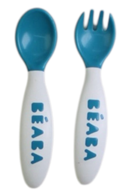 A Blue Utensils & Containers from Beaba in size O/S for boy. (Front View)