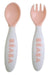 A Pink Utensils & Containers from Beaba in size O/S for girl. (Front View)
