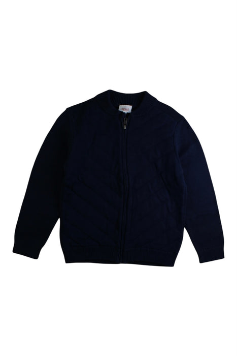 A Navy Lightweight Jackets from Seed in size 5T for boy. (Front View)