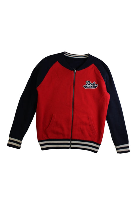 A Navy Lightweight Jackets from Polo Ralph Lauren in size 5T for boy. (Back View)