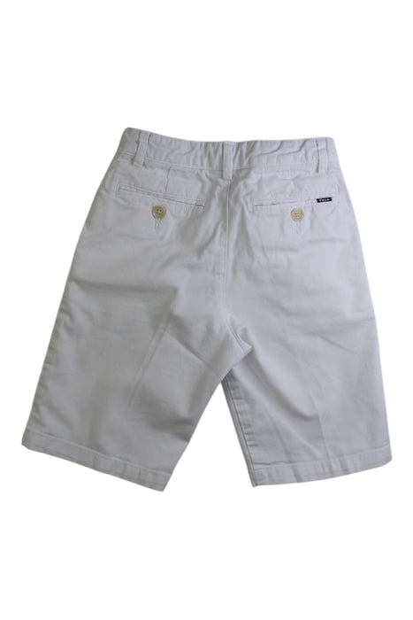 A White Shorts from Polo Ralph Lauren in size 7Y for boy. (Back View)