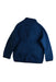 A Blue Zippered Sweatshirts from Molo in size 5T for boy. (Back View)