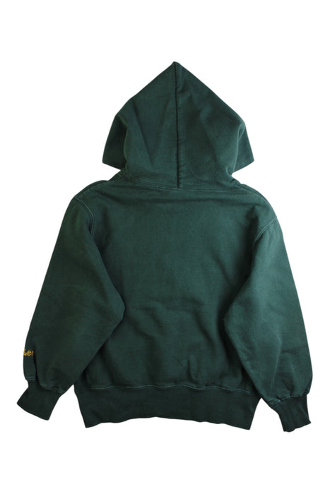 A Green Hooded Sweatshirts from Lee in size 7Y for boy. (Back View)